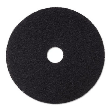 Stripper Floor Pad 7200, 19'', Black, 5/Carton, Sold as 1 Carton