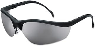 MCR Safety KD117 Klondike (Kd1) Glasses, Silver Mirror Lens