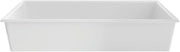 HUBERT Full Size White Melamine Cold Food Pan - 12 2/5"L x 20 1/5"W x 4"D