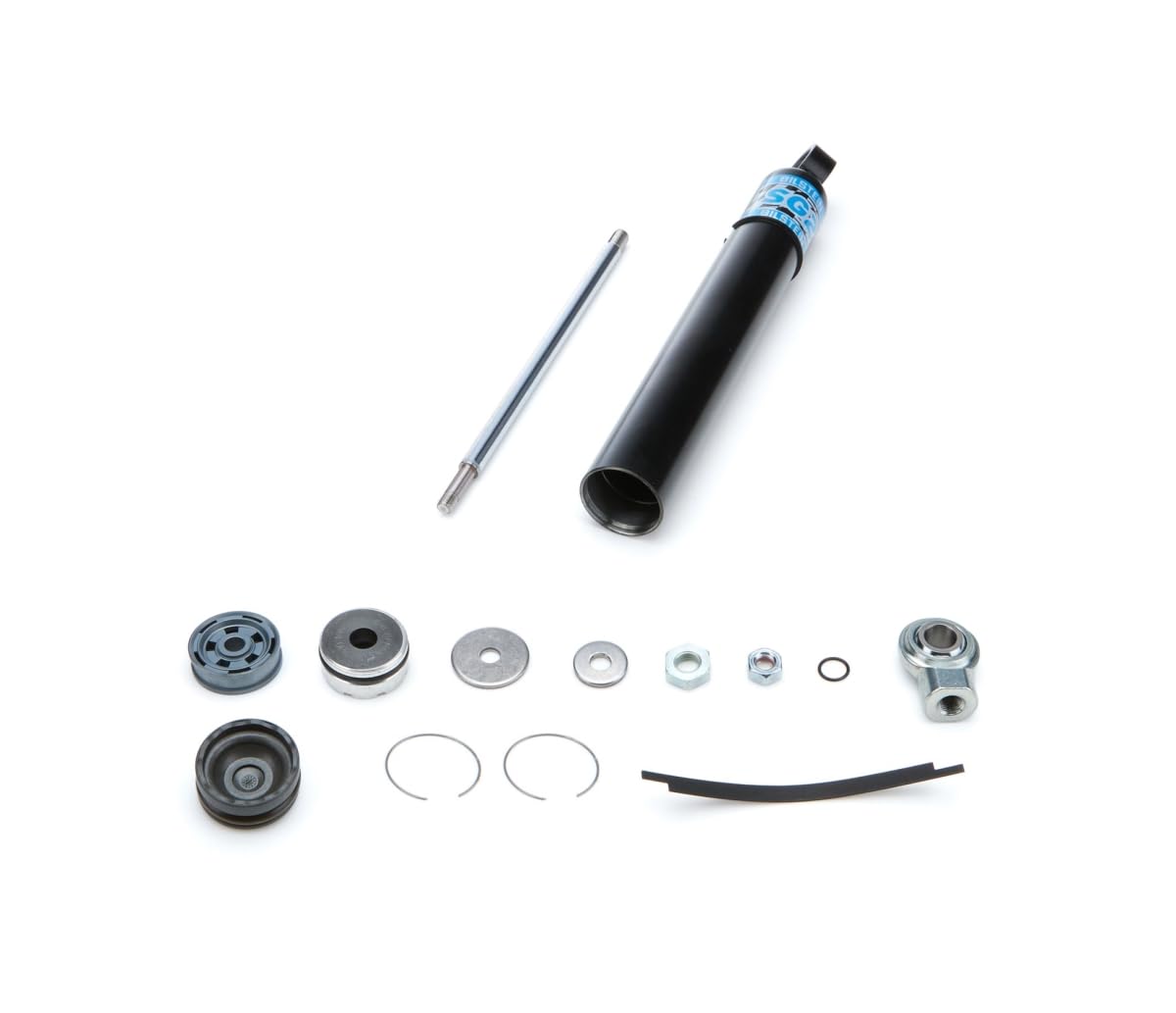BIL33-345697 Shock with SG2 Monotube Unassembled Linear Steel - Black Paint by Bilstein – 36mm, Steel