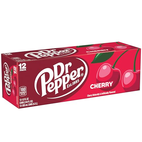Dr Pepper Cherry / 12 Fl Oz (Pack of 12) / 1 Soft Drinks