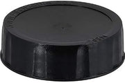Indentification Label Caps Black, Pack of 6 | FMP #280-2358