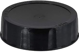 Indentification Label Caps Black, Pack of 6 | FMP #280-2358