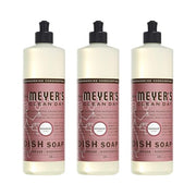 Mrs. MEYER'S 16 Fl Oz (Pack of 3) / Rosemary / A340 Dish Soap