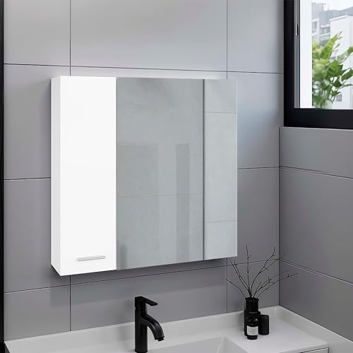 DEPOT E-SHOP White / 1 Medicine Cabinets