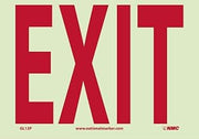 NMC GL12P Glo-Brite Exit Sign - Vinyl