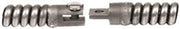 General Wire 100EM3 Flexicore Cable 1/2" x 100' with Male and Female Connector, Small, Chrome