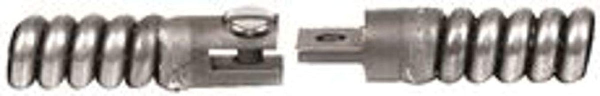 General Wire 100EM3 Flexicore Cable 1/2" x 100' with Male and Female Connector, Small, Chrome