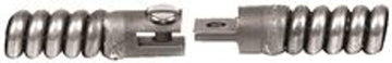 General Wire 100EM3 Flexicore Cable 1/2" x 100' with Male and Female Connector, Small, Chrome