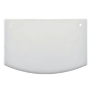 Plastic Bowl Scraper White HDPE - 5 1/8"L x 3 7/8"H by Winco – Large, Plastic, White, Model PDS-5