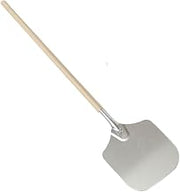 American Metalcraft, inc. 5212 52" Aluminum Pizza Peel with 38" Wood Handle, 12" x 14" Medium Blade, Silver
