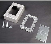 Switch & Receptacle Box, 1-Gang, 120V, 15A, 4-5/8"L