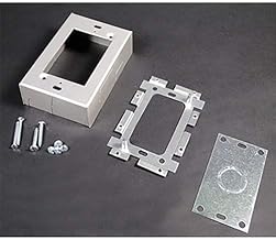 Switch & Receptacle Box, 1-Gang, 120V, 15A, 4-5/8"L