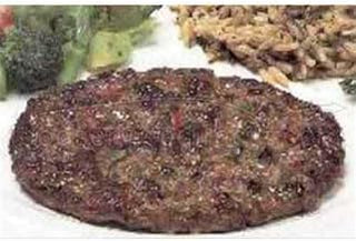 4-1 Pepper Steak Beef Patty Hamburger, 40 Pieces of 4 Ounce, 10 Pound -- 1 each.
