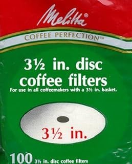 628354 Disc Coffee Filters - Quantity 24 by Melitta