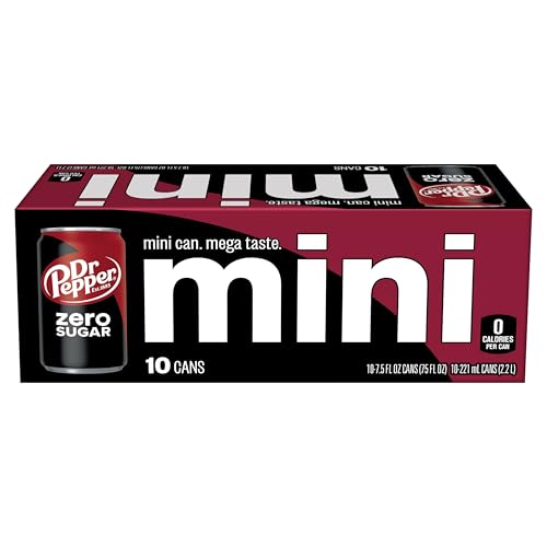 Dr Pepper 7.5 Fl Oz (Pack of 10) / Rich Brown / 1 Soft Drinks