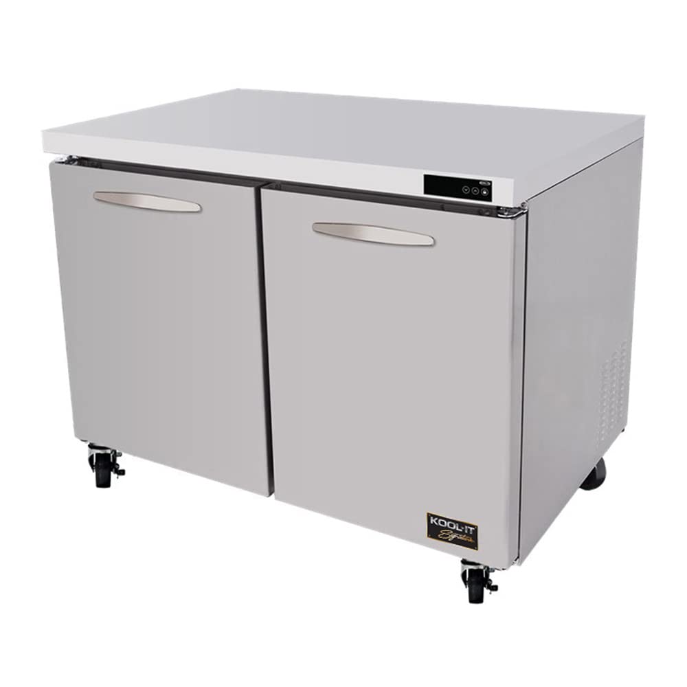 Two-Section Undercounter Reach-in Refrigerator by Kool-It – Model KUCR-48-2