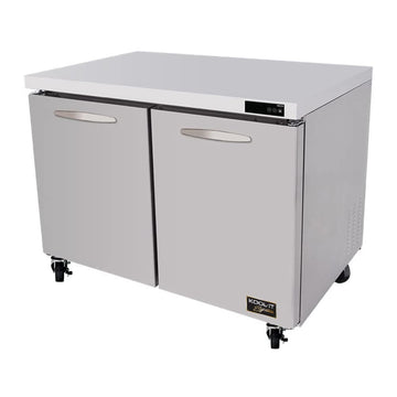 Two-Section Undercounter Reach-in Refrigerator by Kool-It – Model KUCR-48-2