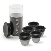 Red Wine Aerator Filter Screens by Vinturi – 5-Pack, Stainless-Steel, Black, Pack of 5, Model V3000