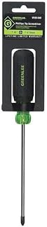 Greenlee 0153-34C Screwdriver, Heavy Duty Phillips #2 x 6"