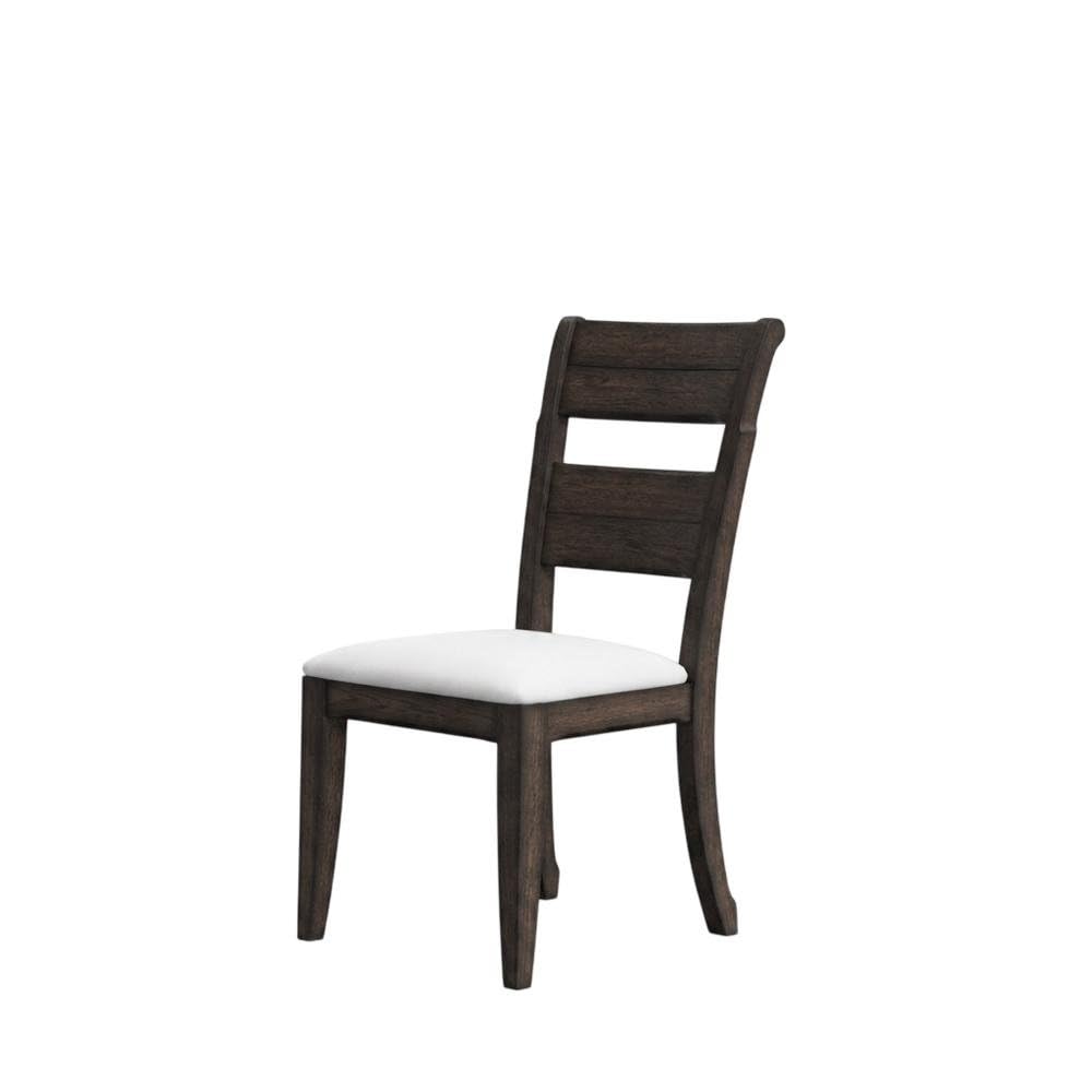 Solid Rubberwood Dining Chair with Elm Veneer Back by Furnifact – Rubberwood, Elm