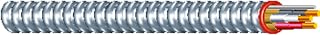 Southwire Duraclad 55280303 4 AWG Copper THHN Wire, 3 Conductor, Black/White/Red, 500 FT Steel Armored Cable