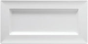 Dalebrook Upscale White Melamine Display Tray - 14 3/4"L x 7 1/4"W x 1"H