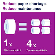 Tork 12 pack / 1200 Feet (Pack of 12) / White Paper & Plastic