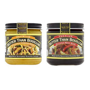 Premium Roasted Beef Base & Roasted Chicken Base 8 ounce Jars (Pack of 2) by Better Than Bouillon – 8 Ounce (Pack of 2), Pack of 2