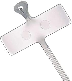 Thomas & Betts Thomas and Betts TY551M Cable Tie, Nylon, 1"x 0.313" Marking Pad, 18 lb, 4", Natural