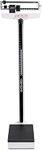 Detecto 439 Mechanical Physician Scale with Height Rod - Dual Reading Die-Cast Beam with Black Aluminum Insert - Rigid Construction with Precise Results, Eye-Level Display - 450Lbs x 4 oz Capacity