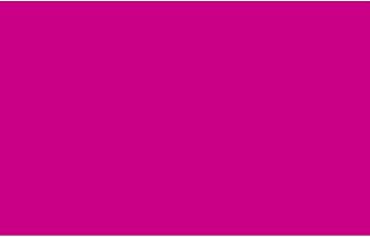 Ready Flow Fluorescent Pink Poster Board - 7"L x 11"H, 100 per Pack