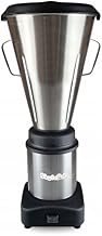 2-gal Table Top Blender w/ Push Button, 4-blades, Stainless