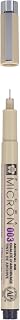 SAKURA Pigma Micron Fineliner Pen - 003 Black - 0.15 mm Archival Waterproof Ink