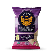 Siete No Salt / 2.5 Ounce (Pack of 12) / 12 Tortilla