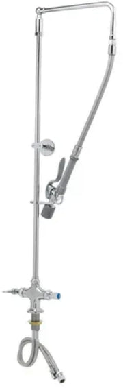 Easy Install Pre-Rinse Includes Overhead Swivel Arm by T&S Brass – not_applicable, 1.0 load, White, Model B-0111-BC