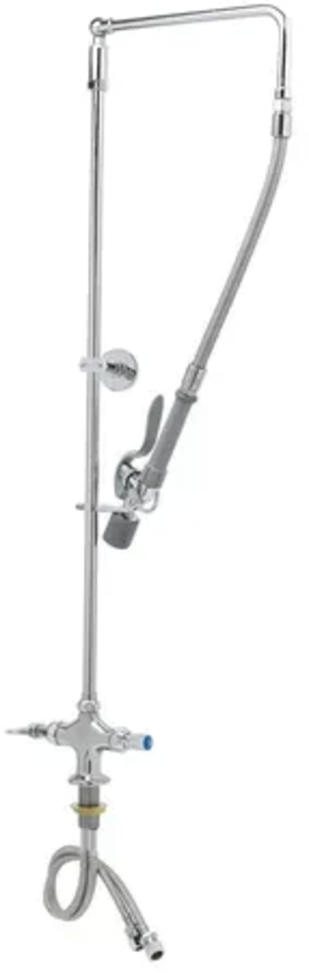 Easy Install Pre-Rinse Includes Overhead Swivel Arm by T&S Brass – not_applicable, 1.0 load, White, Model B-0111-BC