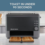 West Bend 2-Slice / Black / QuikServe Toasters