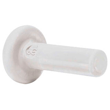Speedfit 3/8OD Plug by John Guest – 3/8 Inch, Plastic, White, Model PP0812W