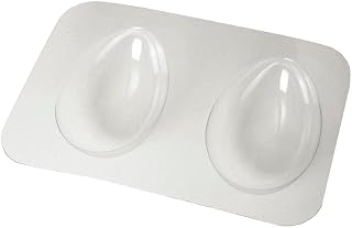 Silikomart Plastic Mould for Chocolate 2 Half-Eggs