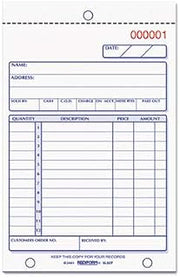 Rediform RED5L527 - Sales Book