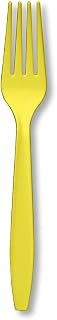 Creative Converting Assorted Metallic Gold Plastic Cutlery Set-24 pcs, Mimosa, One Size (010472)