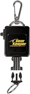 Gear Keeper Scuba Dive Light & Underwater Camera Retractor - Retractable Tether to Keep Scuba Gear Secure & Accessible - Snap Clip Mount & QC-II Split Ring - Scuba Diving Accessories - Made in USA
