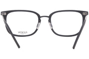Eyeglasses B 2020 001 Black by Flexon – Lens-55 Bridge-20 Temple-145, Plastic, Black/Silver - 001, Model B2020