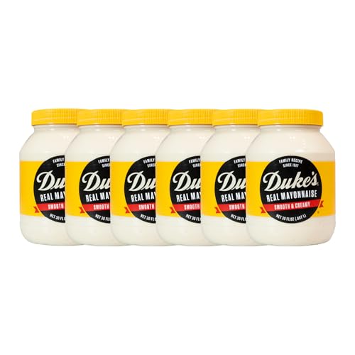 DUKE'S Real Mayo / 30 Ounce (Pack of 6) / 6 Mayonnaise