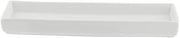 10 Strawberry Street Whittier 2.75" x 9.75" Rectangle Dish, Set of 6, White