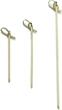 Tablecraft Bamboo Knot Pick - 3 1/2"L, 100 Each
