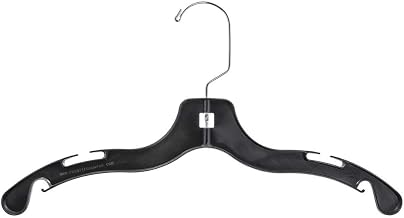 Junior Top Hangers, 14" Black case of 100