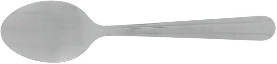 HUBERT Dessert Spoon Dominion Pattern 18/0 Stainless Steel - 7"L, 36 per Box