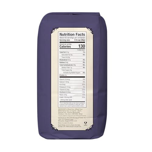 Bob's Red Mill 5 Pound (Pack of 1) / 4 / 1 Wheat Flours & Meals